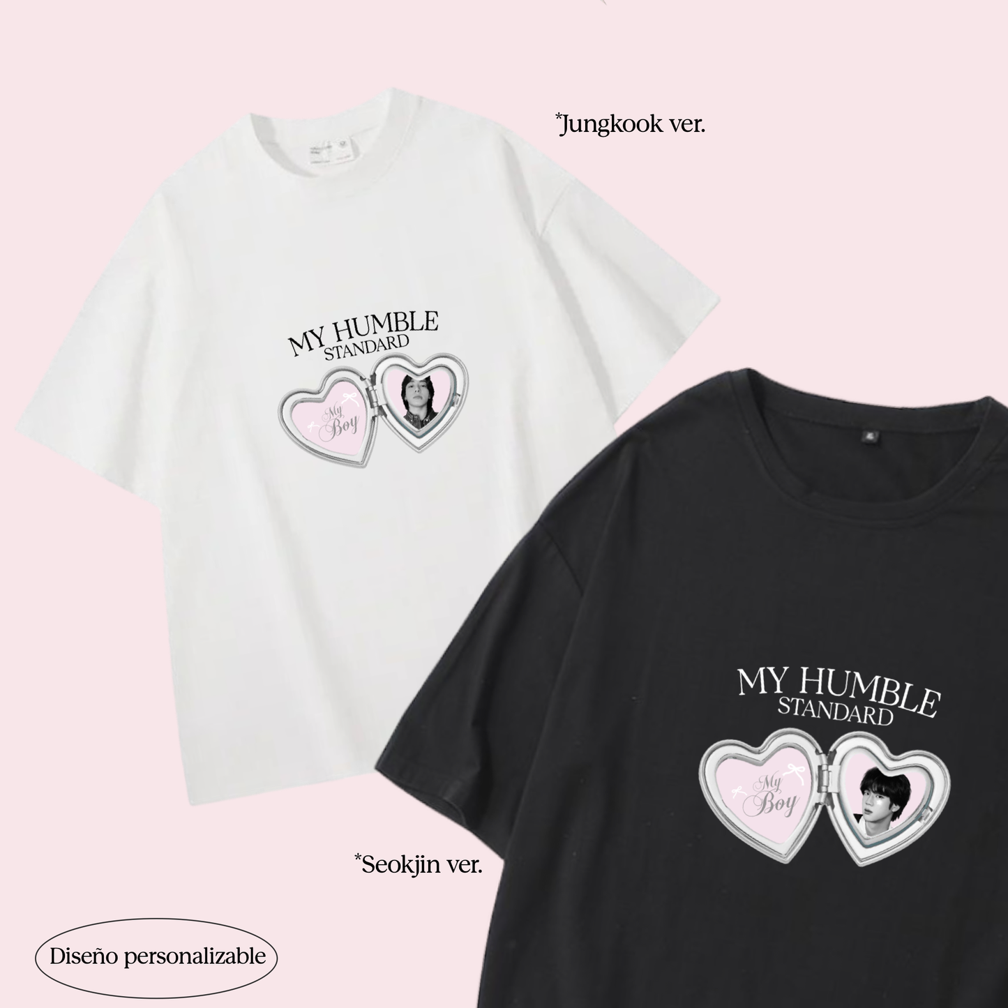 Bangtan T-Shirts (Disponible a pedido)