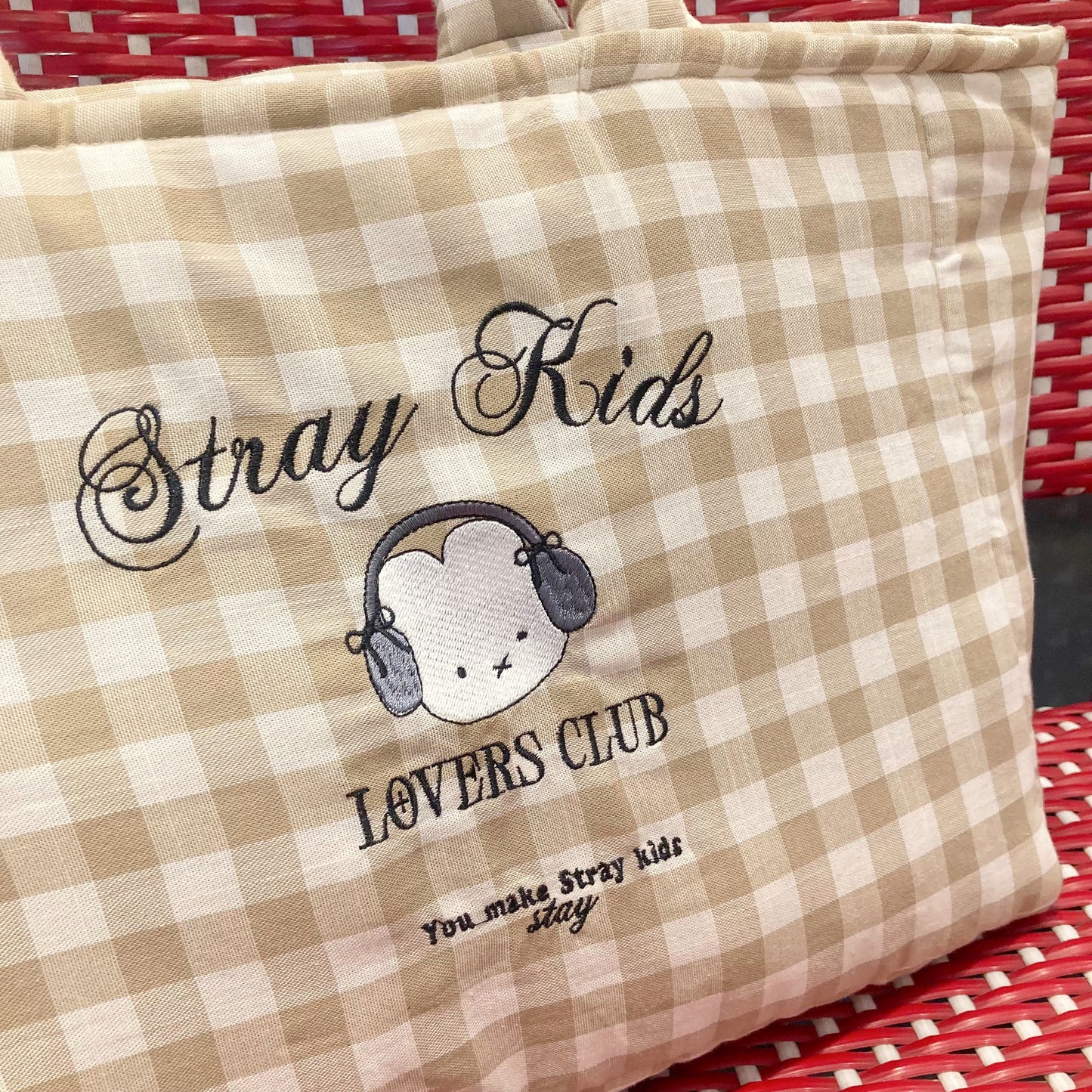 Stray kids x Miffy maxi bag